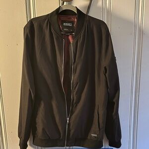 Ezekiel charcoal Bomber Jacket